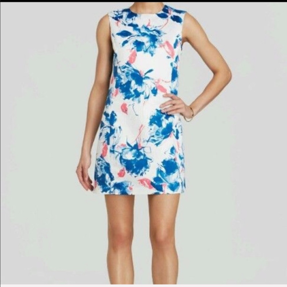 Cynthia Steffe floral sheath dress